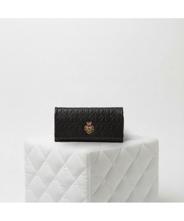 ANNA SUI ドリーミー かぶせ長財布 クロ