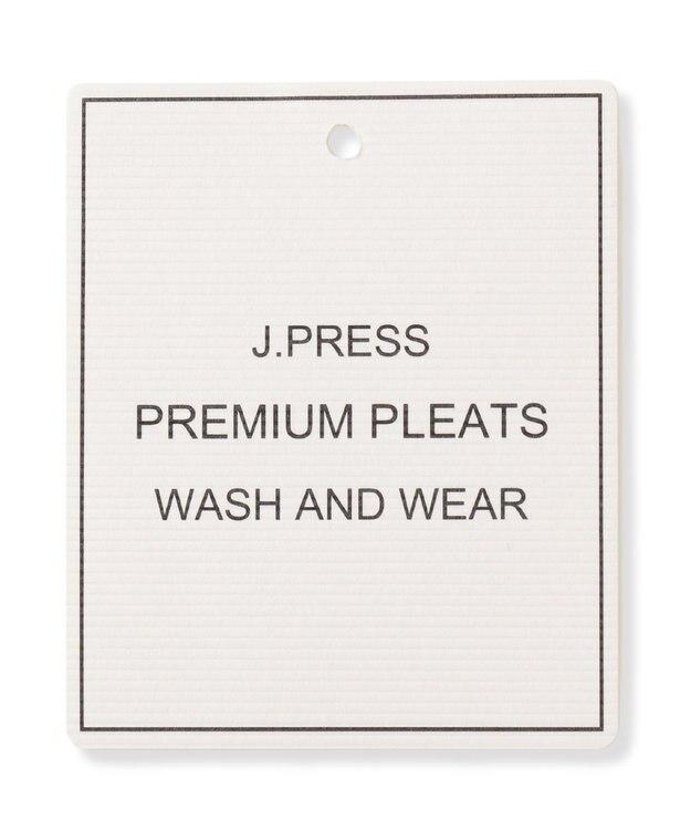 J.PRESS MEN 【PREMIUM PLEATS / 形態安定】スーピマコットンパナマストライプ シャツ / B.D. ネイビー系1