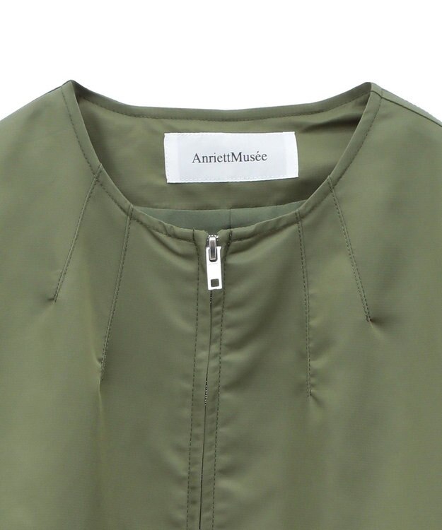 Green Parks ＭＡ－１ペプラムブルゾン Khaki