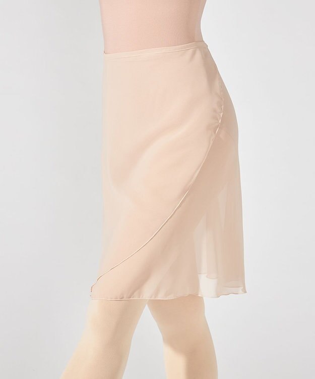 Chacott 巻きスカート ハニーベージュ