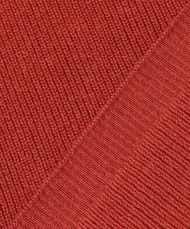 J.PRESS YORK STREET 【WOMEN】ANTI PILLING  ボトルネックニット オレンジ系