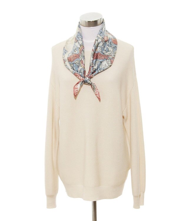 MOONBAT SWASH LONDON 大判シルクツイルスカーフ Tapestry 68×68cm 日本製 ピンク