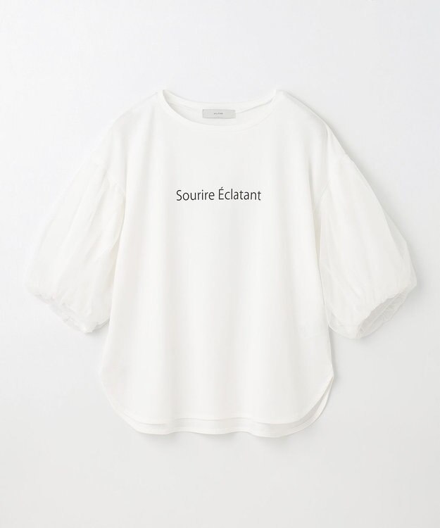ANY 【洗濯機可/接触冷感/UVケア】エニィファンクションバルーンスリーブTシャツ オフ
