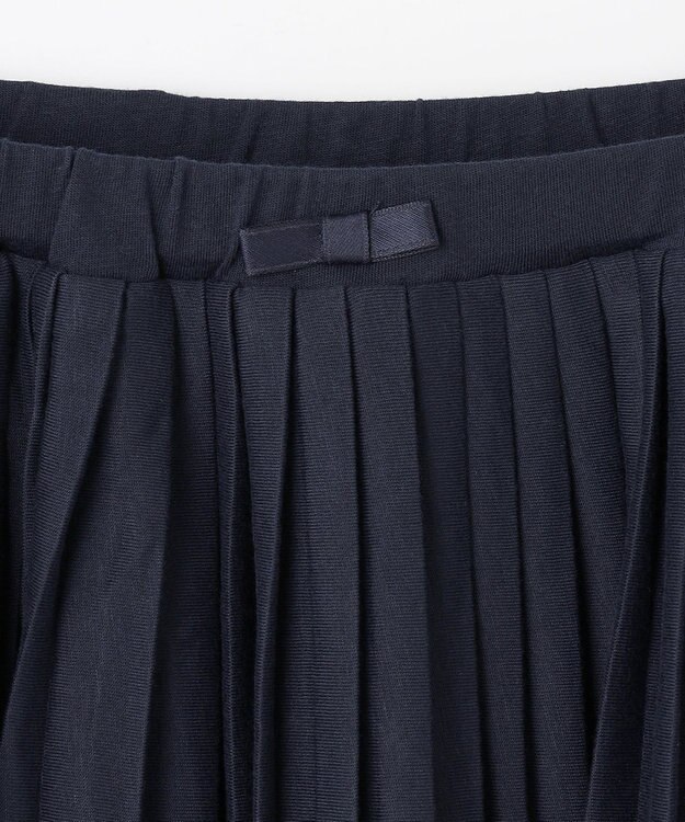 組曲 KIDS 【インパンツ付き】【150-160㎝】ＴＣ天竺プリーツ スカッツ ネイビー系