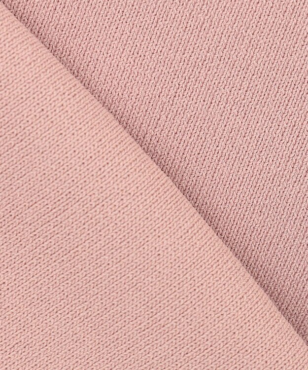 ANY SIS 【洗える】シアースリーブコンビ ニット シェルピンク