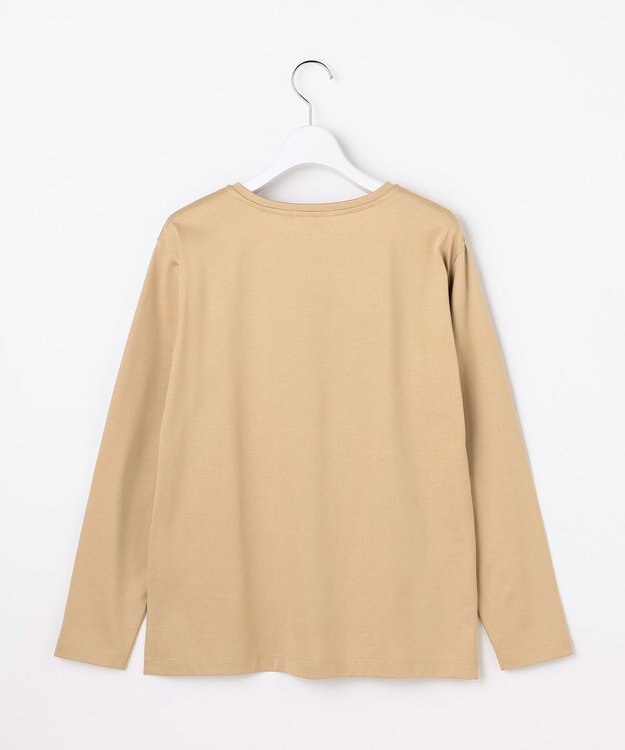 J.PRESS LADIES L ロゴ Tシャツ ベージュ系