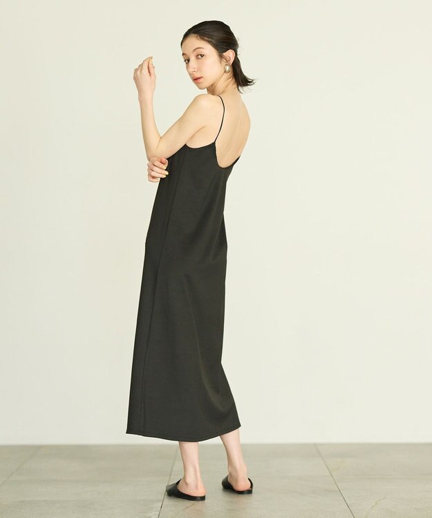 #Newans インナーキャミソールワンピース ブラック