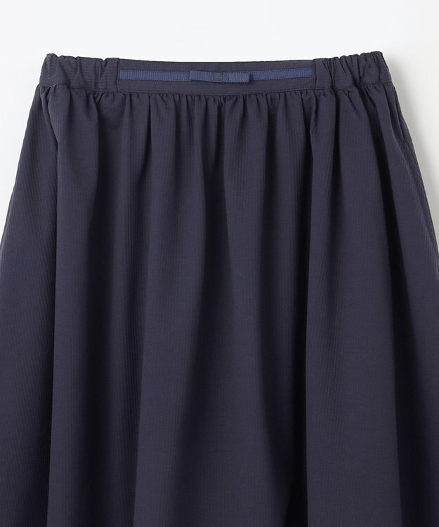 組曲 KIDS 【150-170㎝】ソロナギャザー スカート ネイビー系