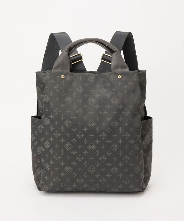 russet ナイロンジャガード2ハンドルリュックサック(SF-220) D.Gray