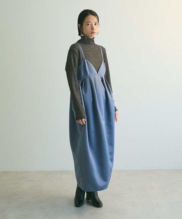 Green Parks ａ．ビスチェワンピース Blue
