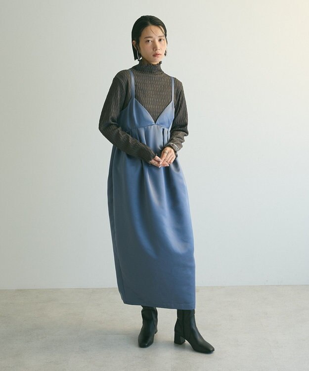 Green Parks ａ．ビスチェワンピース Blue