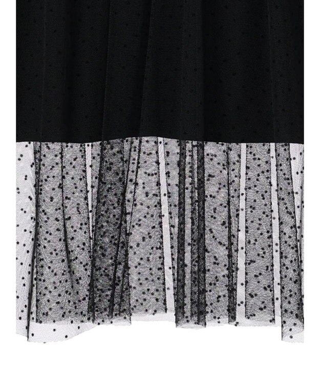 YECCA VECCA 【2点SET】マルチwayチュールオーバーキャミSET/Tee Black