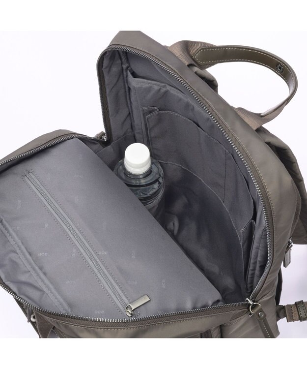 ACE BAGS & LUGGAGE ace. スリファム2 ビジネスリュック レディースビジネスシリーズ A4  15インチPC収納 11472 チャコール