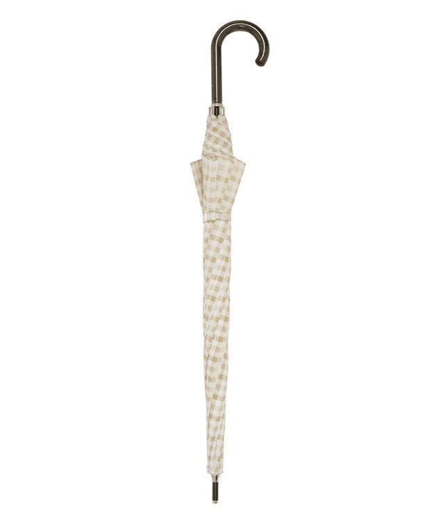 MOONBAT 【ジャンプ傘】POLO RALPH LAUREN （ポロ ラルフローレン） 長傘 ギンガムチェック ベージュ