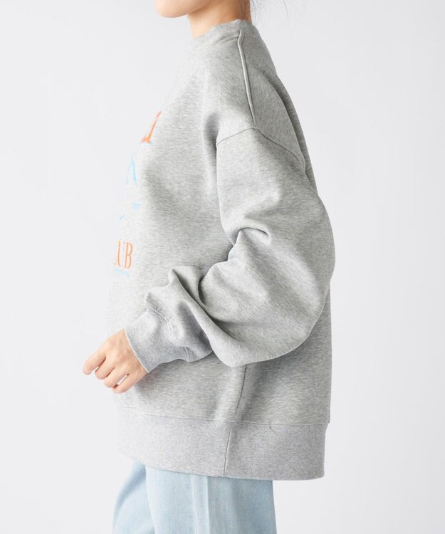 OP／FILA 【Kappa】スキークラブデザイン ユニセックススウェット グレー