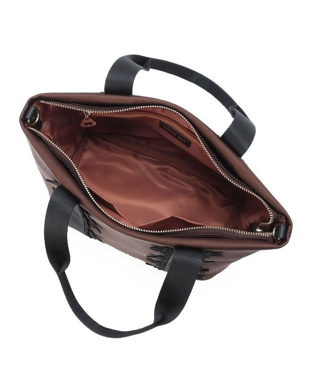 ANNA SUI タフィ トートバッグ（小） ブラウン