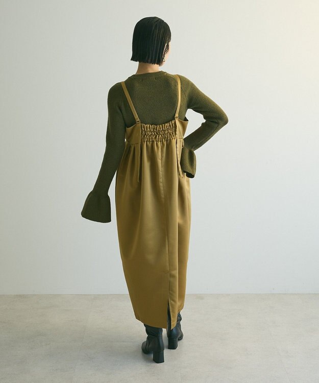 Green Parks ａ．ビスチェワンピース Beige