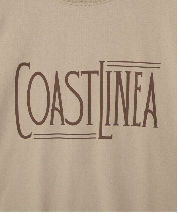 AMERICAN HOLIC COASTLINEA ロゴTシャツ Brown
