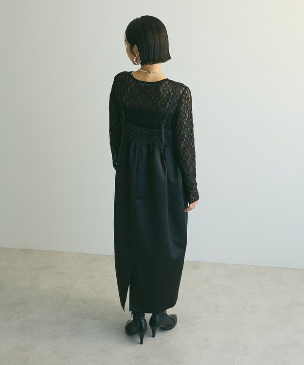 Green Parks ａ．ビスチェワンピース Black