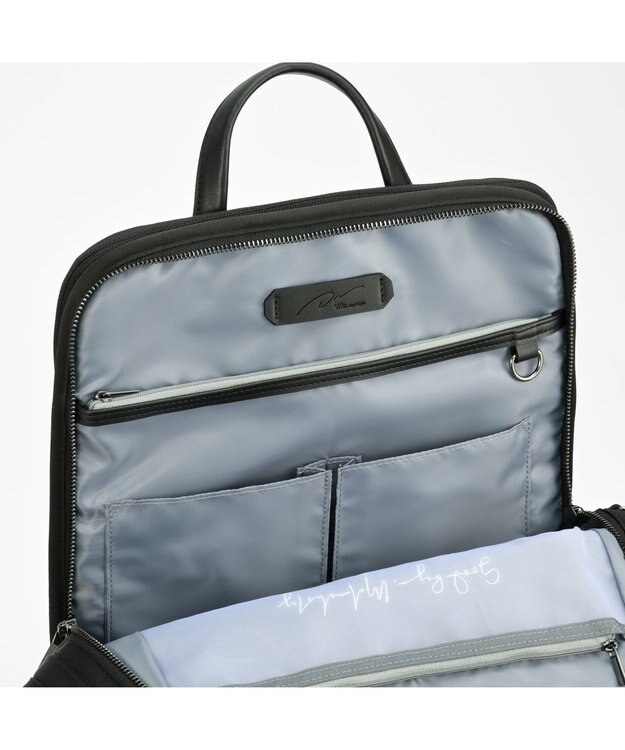 ACE BAGS & LUGGAGE W&.Day/Night リッカ2 スクエアリュック B4サイズ 15.6インチPC収納 19153 ダブルアンドデイナイト ブラック
