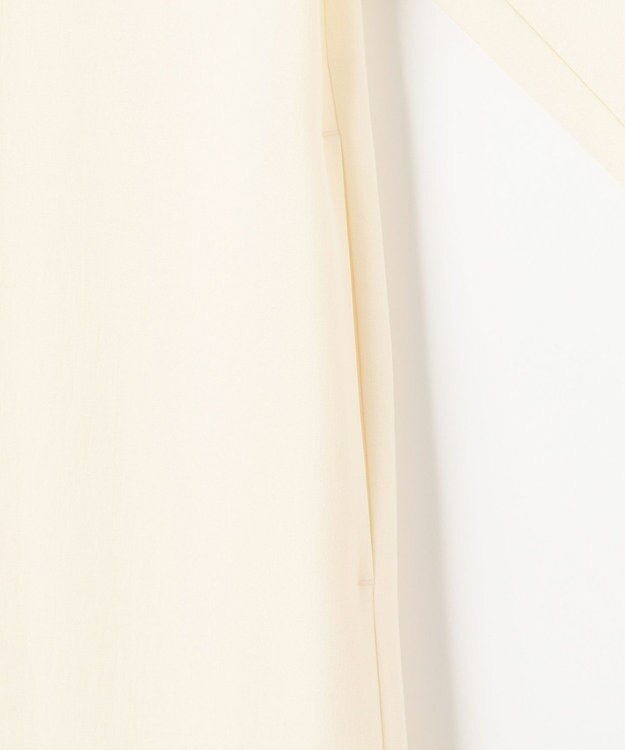 #Newans 【洗える】プルンプクロスバックオープンワンピース アイボリー系