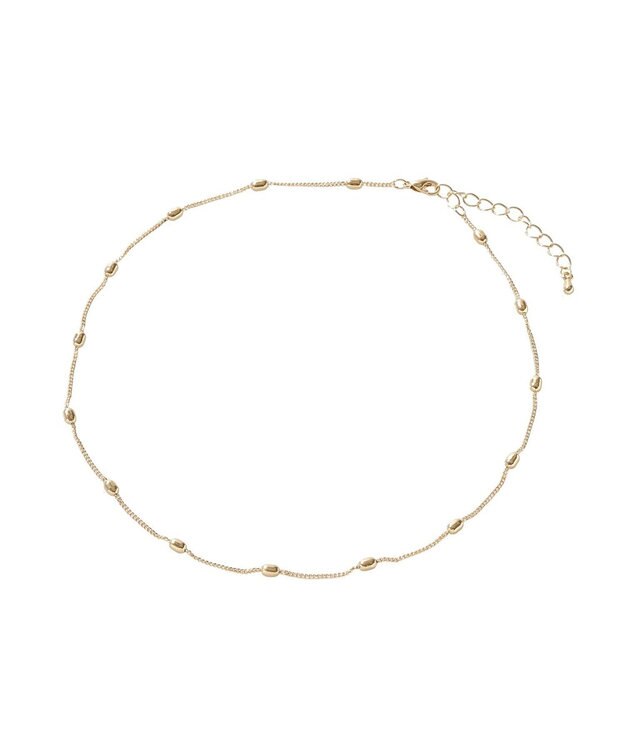 Green Parks カットガラス２連ネックレス Gold