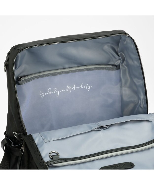 ACE BAGS & LUGGAGE W&.Day/Night リッカ2 スクエアリュック B4サイズ 15.6インチPC収納 19153 ダブルアンドデイナイト ブラック