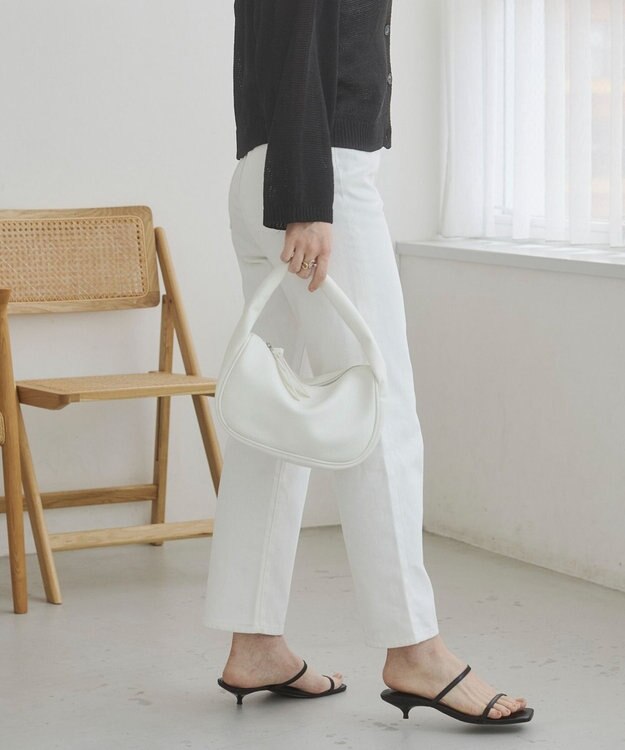 WEGO 【ANGIE VINTAGE】ハーフムーンBAG オフホワイト
