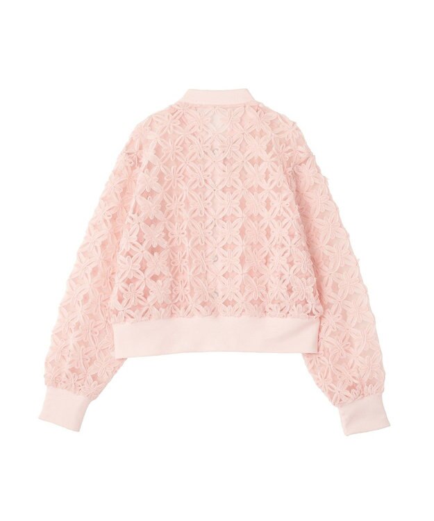 AMERICAN HOLIC アートレースカーディガン Pink