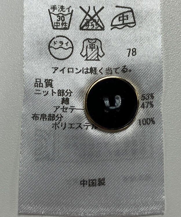 ONWARD Reuse Park 【23区】ニット秋冬 ネイビー