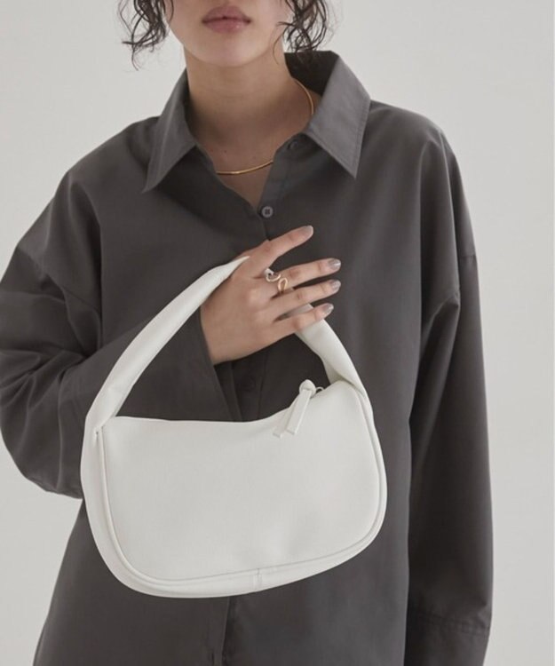 WEGO 【ANGIE VINTAGE】ハーフムーンBAG オフホワイト