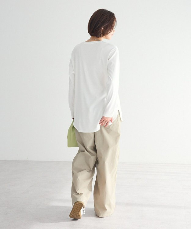 CRAFT STANDARD BOUTIQUE クルーネックロンTee Off White