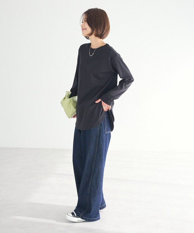 CRAFT STANDARD BOUTIQUE クルーネックロンTee Black