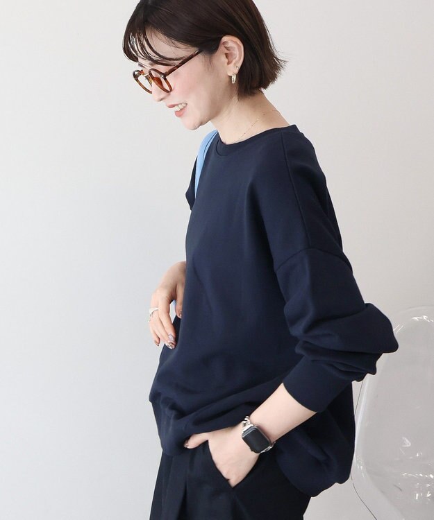 AMERICAN HOLIC コクーンスウェット Navy