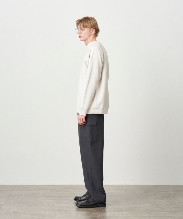 ATON BACK SATIN | フィールドカーゴパンツ - UNISEX CHARCOAL GRAY