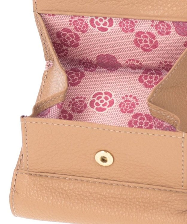 CLATHAS アンブラン BOX二つ折り財布 ベージュ