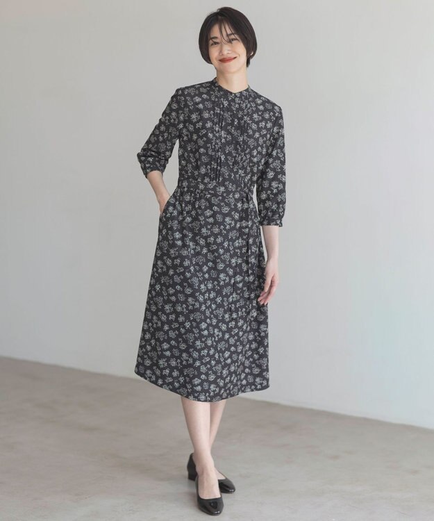 J.PRESS LADIES 【WEB限定カラーあり・撥水加工】キャップ パンプス ブラック系