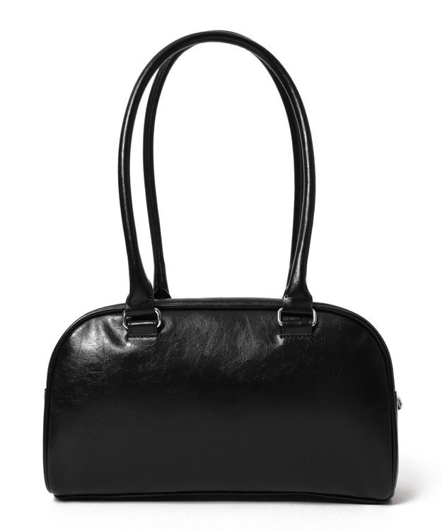 WEGO チャーム付きボストンバッグ ブラック