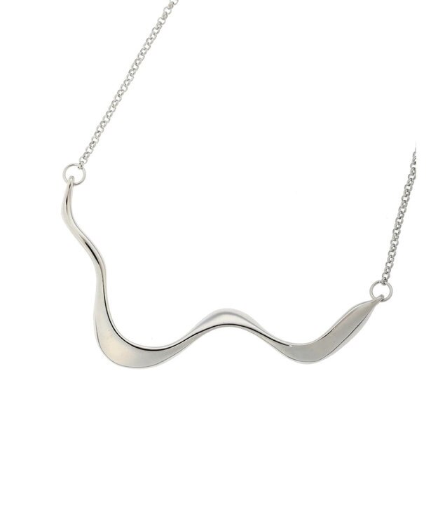 Green Parks ・ＨＡＬＦ　ＴＩＭＥ　ウェーブモチーフネックレス Silver