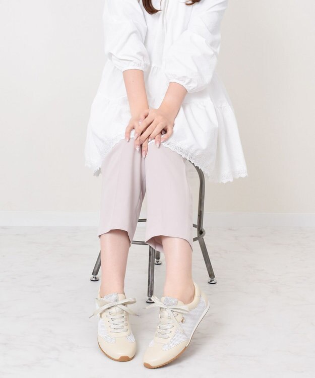 Bridget Birkin 【Bridget Birkin】サイドメッシュスニーカー アイボリーコンビ