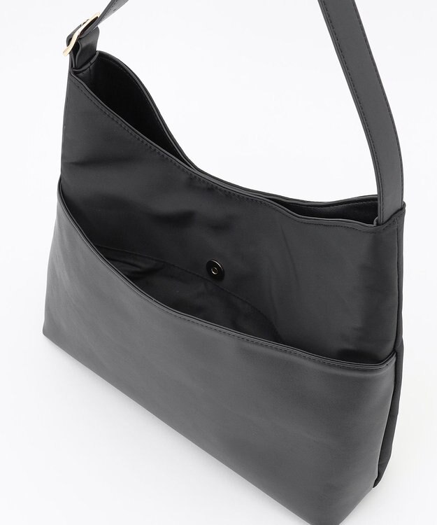 ANY ポーチ付きワンショルダーバッグ ブラック