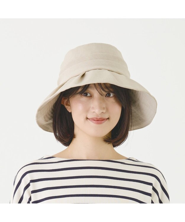 ATRENA 体感-10℃コカゲル タックキャペリン ベージュ