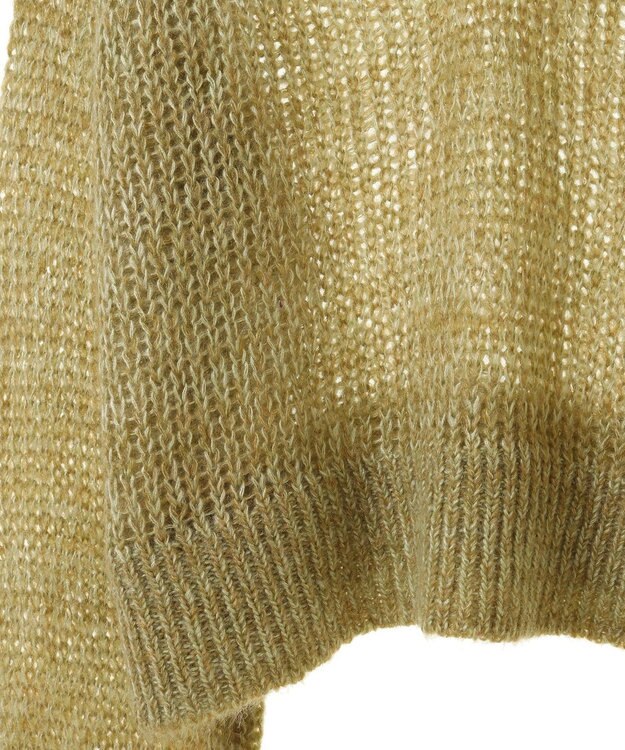 Green Parks ２Ｗａｙ起毛メッシュニットプルオーバー Green