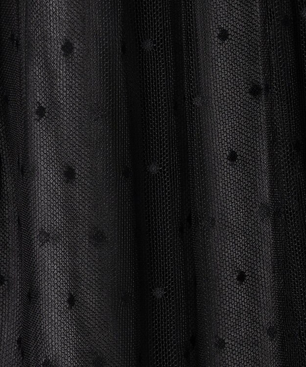 組曲 KIDS 【150-160㎝】ノワールドット ドレス グレー