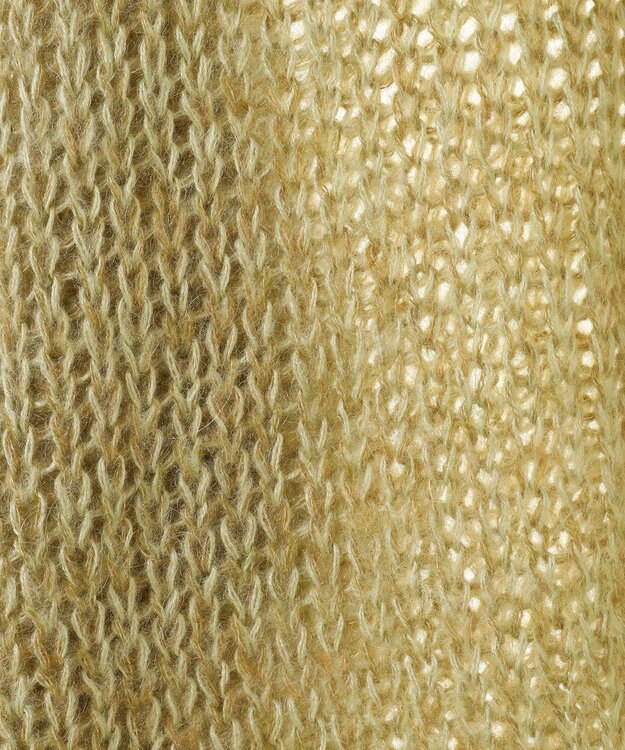 Green Parks ２Ｗａｙ起毛メッシュニットプルオーバー Green