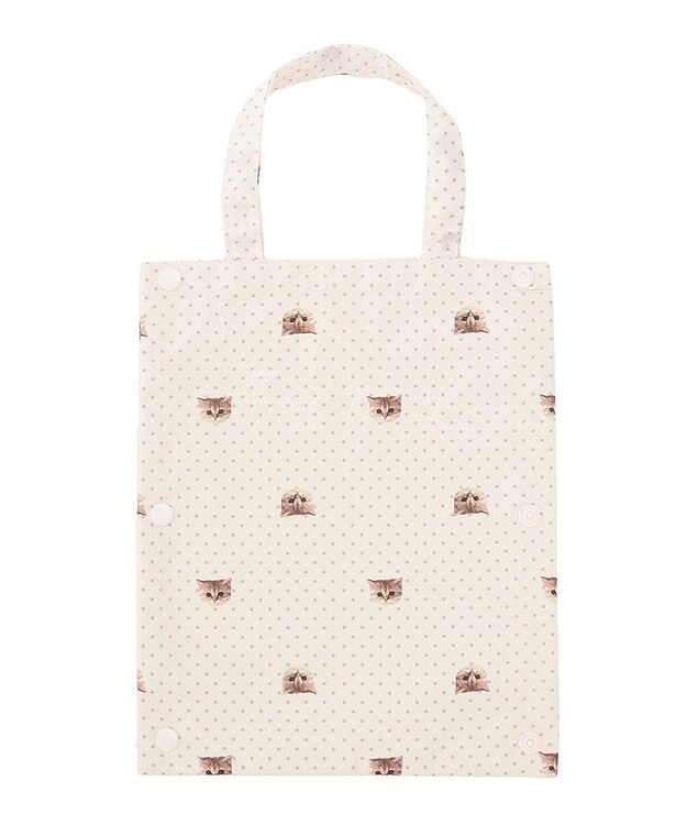 MOONBAT ポール & ジョー (PAUL & JOE　ACCESSOIRES) トート型吸水傘袋 ホワイト