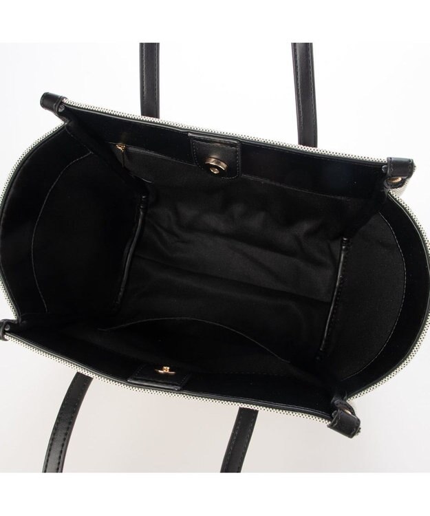 UNBILLION カシュカシュ cachecache / ミニポーチ付エルガリートート ブラック