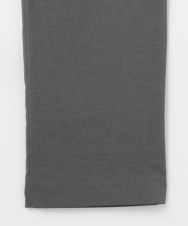 J.PRESS LADIES 【セットアップ対応】ファンマートロストレッチ テーパード パンツ チャコール系