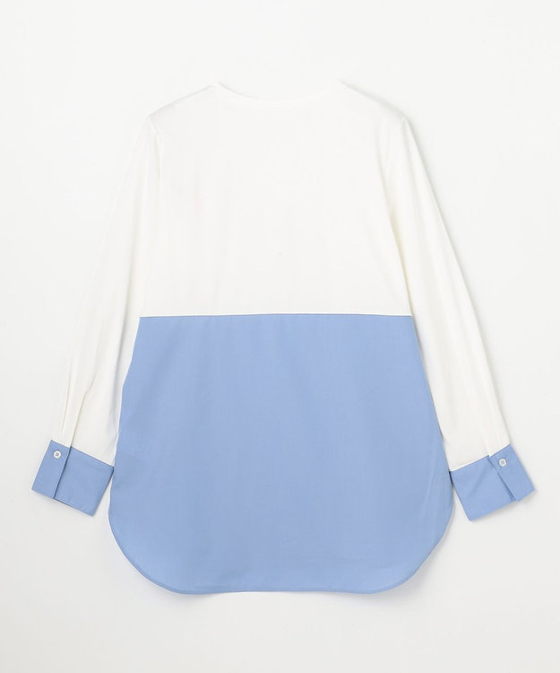 ANY シャツコンビレイヤードインナー [WEB限定]ブルー