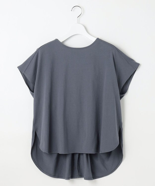 Feroux 【ONWARD CROSSET MAG掲載・セットアイテム】バックギャザーシャイニーセット ワンピース ネイビー系